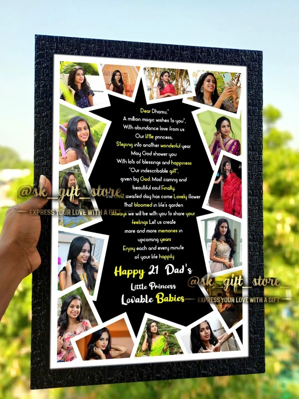 Customize Photo Frames  Mosic Frame - 12*15size