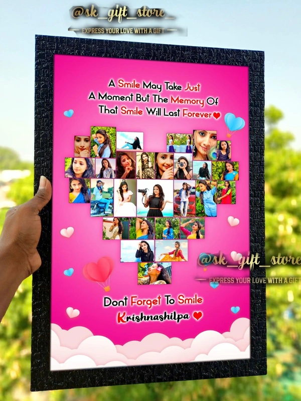 Customize Photo Frames  Mosic Frame - check description for Different size and Price
