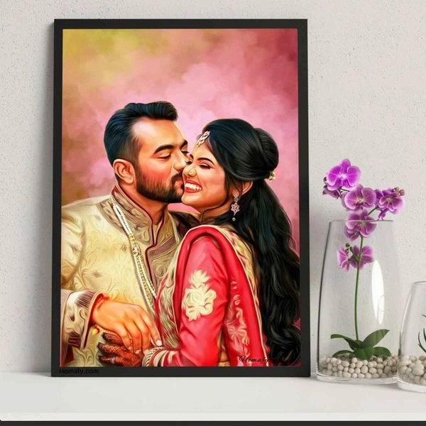 Oil Painting Photo Frame  - 12*18size ( check description)