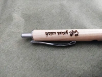 Personalised Engraved Wooden Pen (Set of 2) - pack of 2