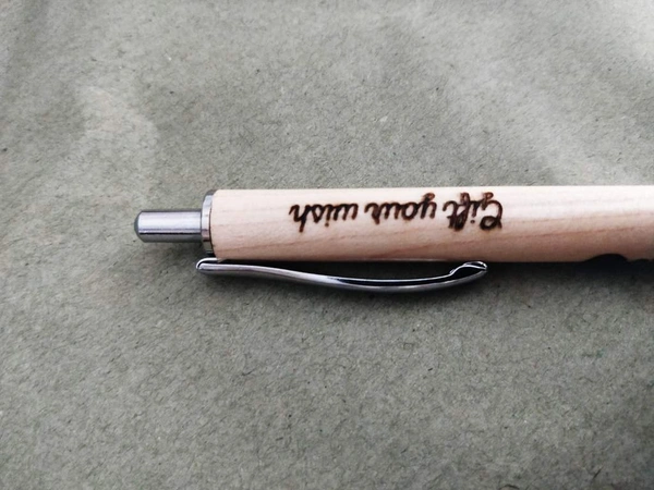 Personalised Engraved Wooden Pen (Set of 2) - pack of 2