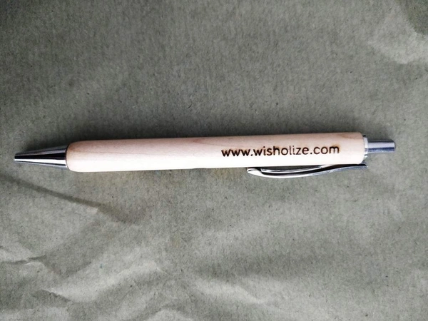 Personalised Engraved Wooden Pen (Set of 2) - pack of 10