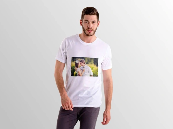 Personalised Round Neck T-Shirt (Front Printing) - 34