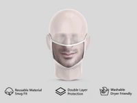 My Face On My Mask (Pack of 2/5/10) - pack of 10