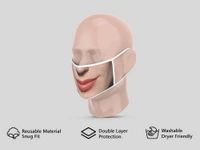 My Face On My Mask (Pack of 2/5/10) - pack of 10