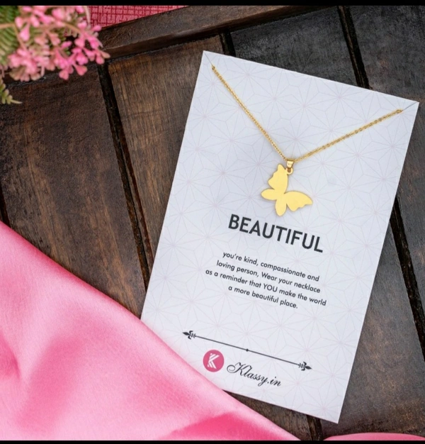 18k Gold Necklace (Customizable) - Size Adjustable