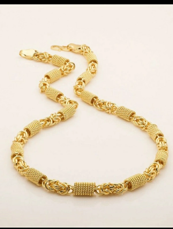 18k Gold  Necklace (Customizable) - Size Adjustable