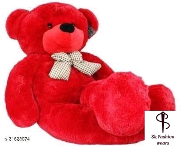Red Teddy Bear - 3 Feet, RED