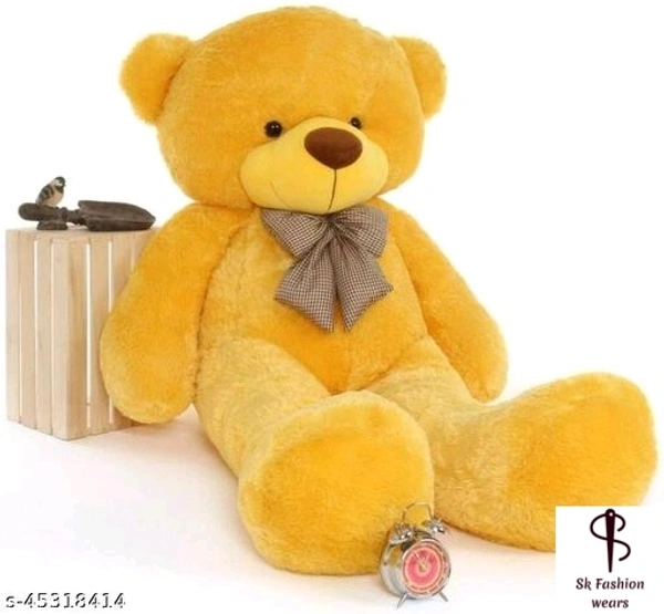 Red Teddy Bear - orange, 3feet
