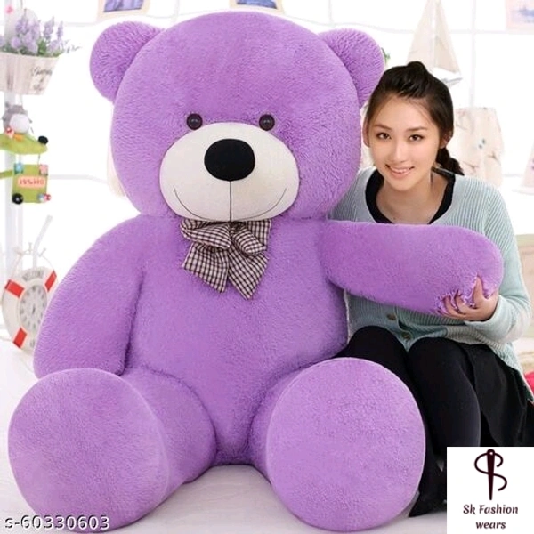 Big Teddy Bear - purple, 5feet (180 cm)