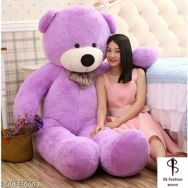 Big Teddy Bear - purple, 5feet (180 cm)