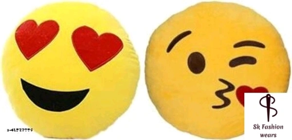 Smiley Pillows - pack of 2