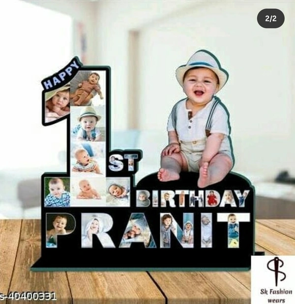 Baby Birthday Gift (Customizable) - 12*12
