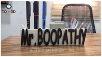 Customized Name pen Stand