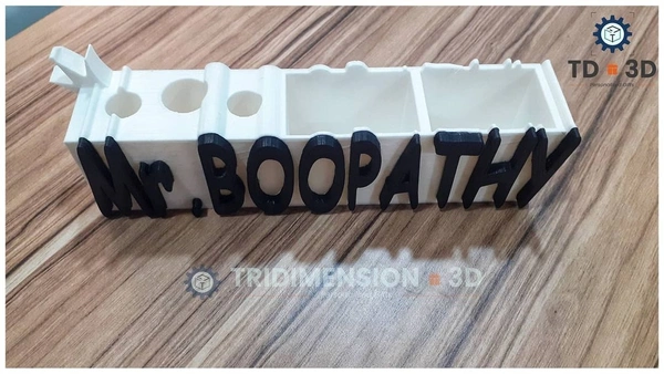 Customized Name pen Stand