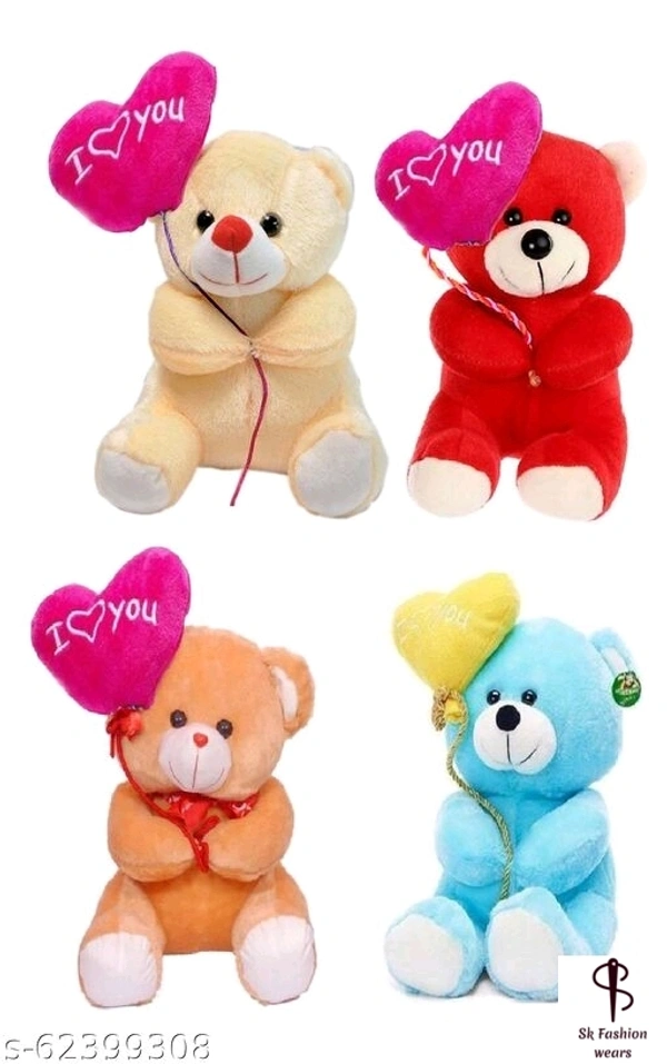 Multiple Pack Of Teddy Bears (Pack Of 4)