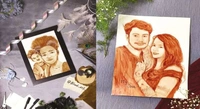 Blood Art Frame