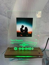 Spotify photo Frame  - 6*4 Inches, Red