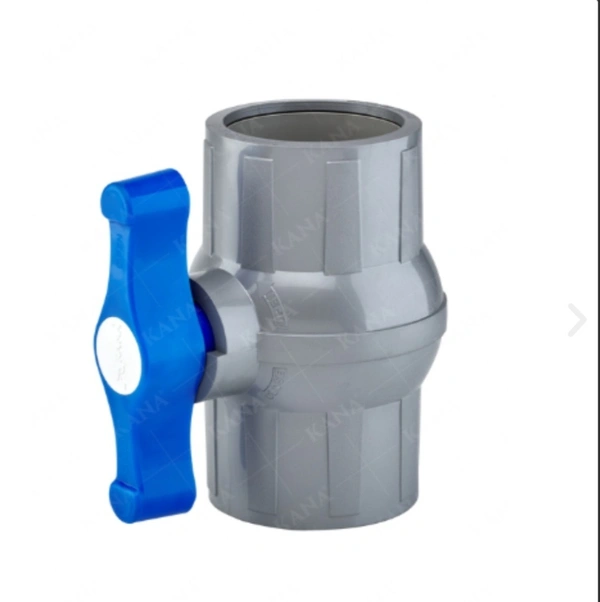 PVC Ball Valve Short Handle  - 1.25''