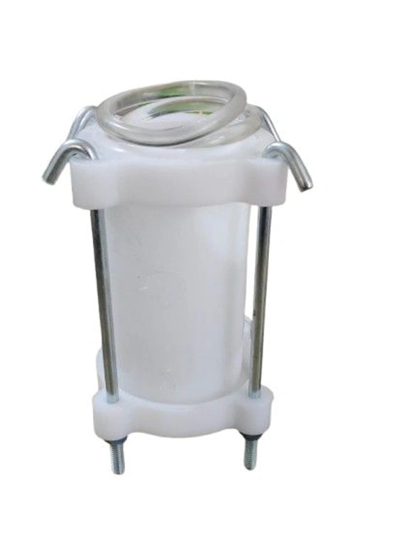 Pvc D Joint Long - White, 140 Mm