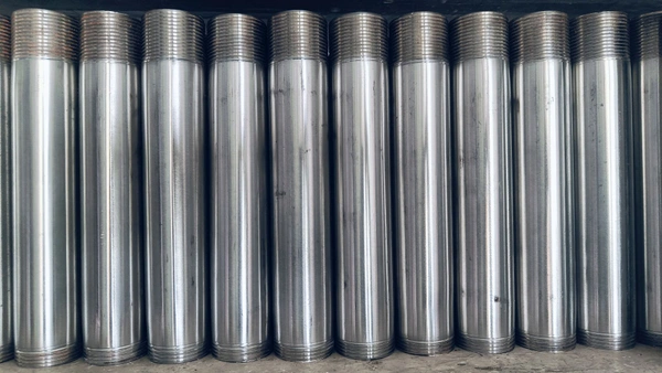 SS Pump Nipple Heavy  - 2 X 9"