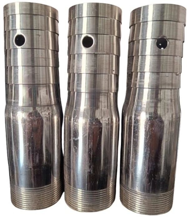 SS ID Step Nipple  - 3''