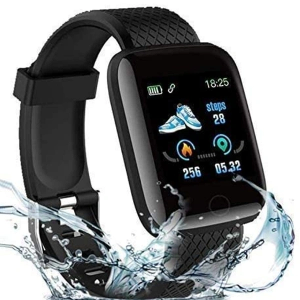 [New Edition 2021] D-116 Plus Smart Watch  -  black,dark blue,  purple, red, null