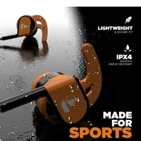 boAt Bassheads 242 in Ear Wired Earphones with Mic(Orange) - orange, null
