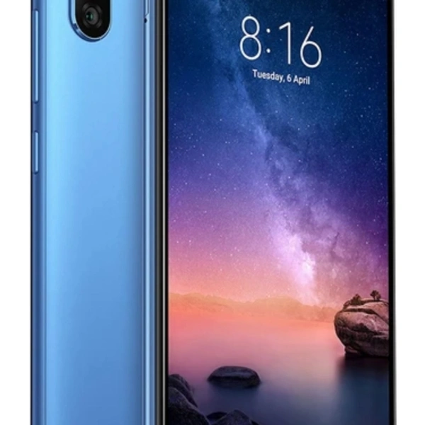 Xiaomi Redmi Note 6 Pro 64GB 6GB RAM Blue (Refurbished) With Warrenty - blur