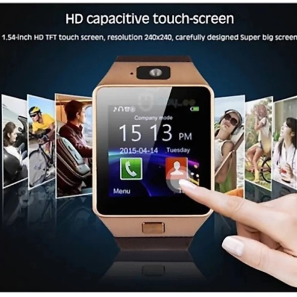 HEALTHIN HIN02-GD Phone Smartwatch  - Brown