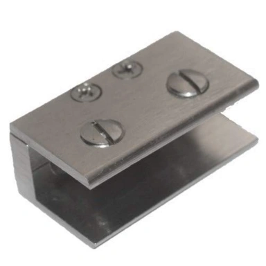 Rectangular Shape Glass Clip Clamp U Bracket