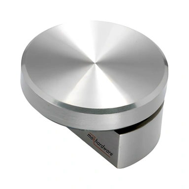 S.S. Half Round Mirror Holder Bracket Silver