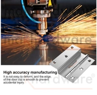MaK HARDWARE Stainless Steel L-Hinges - 3" X 3/4" X 6MM