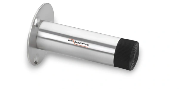 MAK HARDWARE Stainless Steel Door Stopper Back Door Silencer Stop & Door Stop Bumper with Rubber Pad - 3inch
