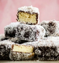 Strawberry Lamington - 