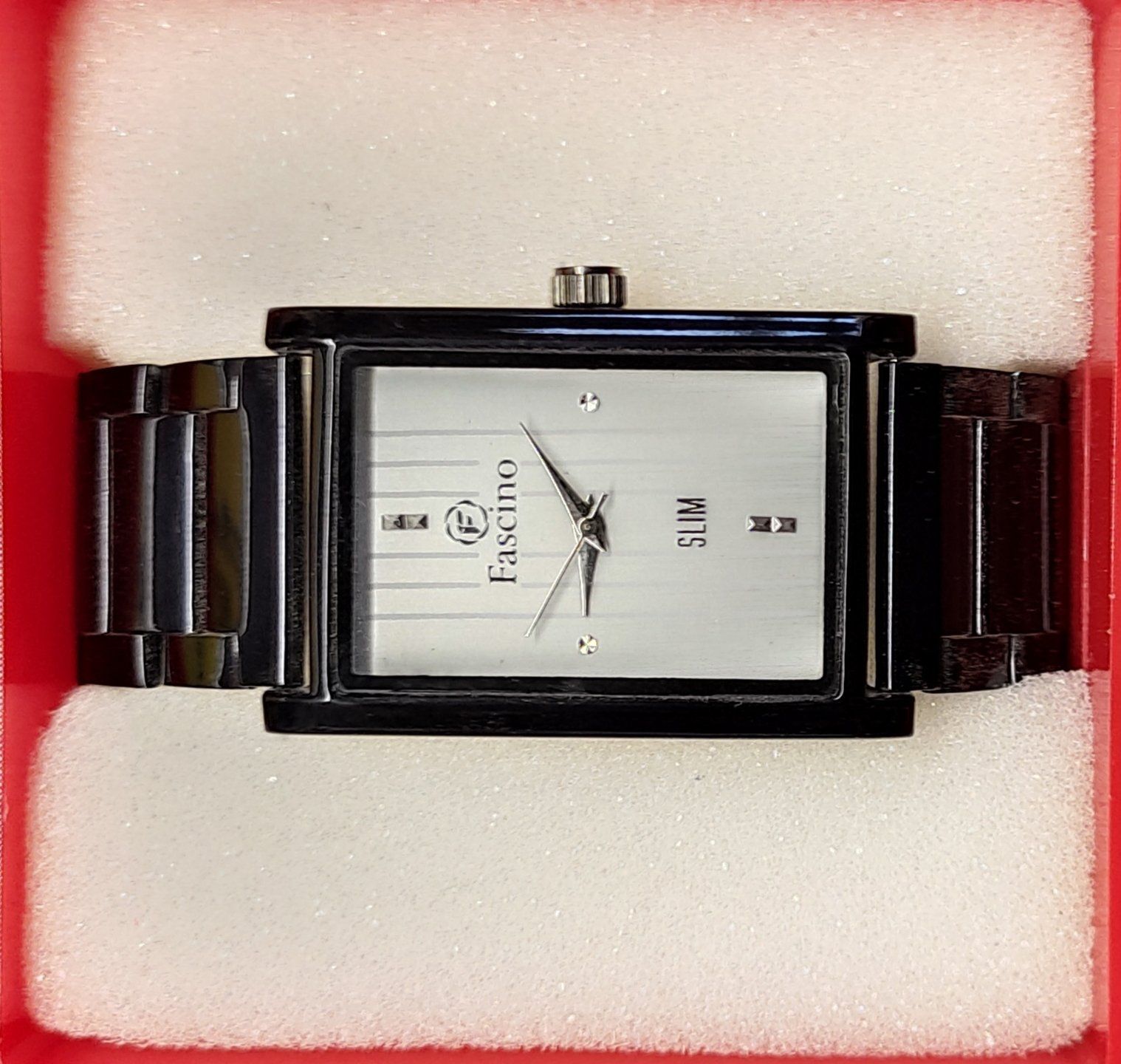 Sold at Auction: Bertolucci Lady Fascino Diamond Stainless Steel Watch
