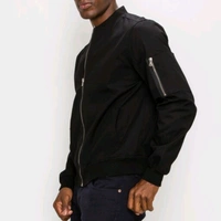 classic black jacket - S