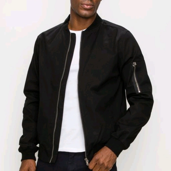classic black jacket - m