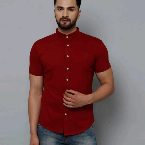 KAY DEE Solid Men's Casual Shirt - m