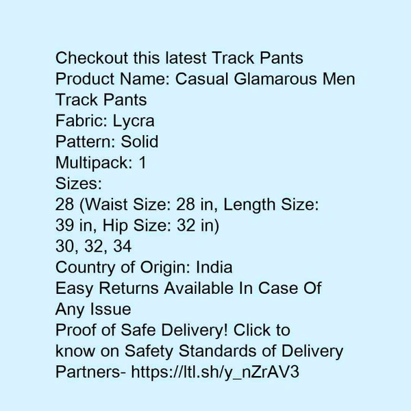 gym track pant - 30