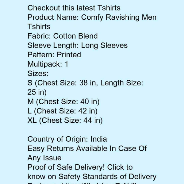 COMFY RAVISHING MEN TSHART - m