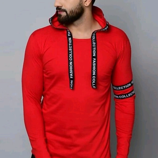 Trendy desinger mens Tshart - xl, red