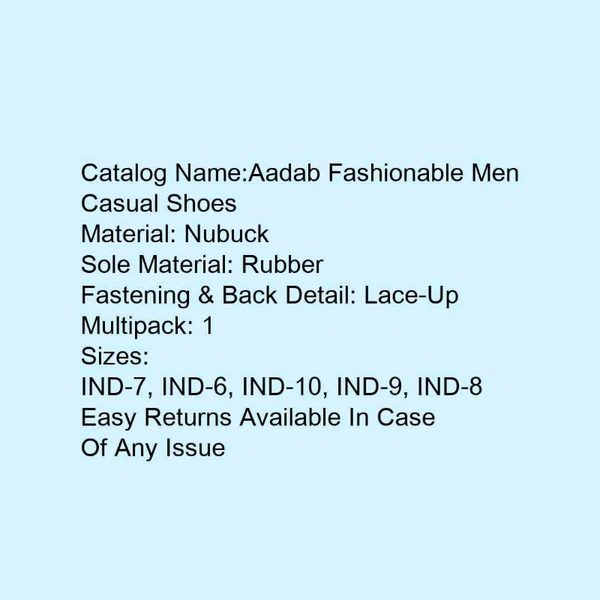 Aadab fashionable men shoes - 6