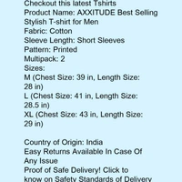combo designer T-shirt - xl