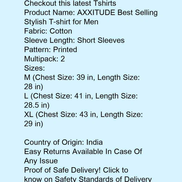 combo designer T-shirt - xl