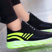 Mr Men Black-Green Sneakers* - 7