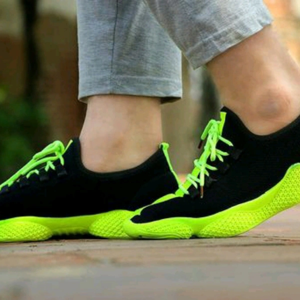  *Stylish Men's Mesh Green Casual  - 8