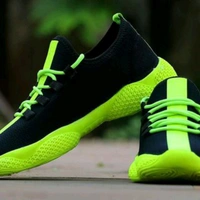  *Stylish Men's Mesh Green Casual  - 9
