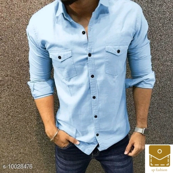 Stylish Men Casual Cotton Shirt for Mens - xl