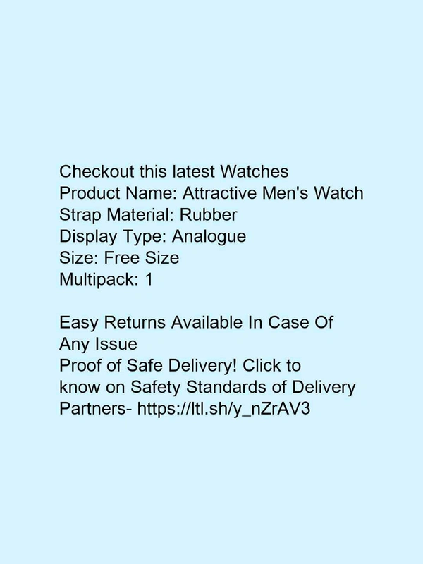 Attractive Men's Watch - free